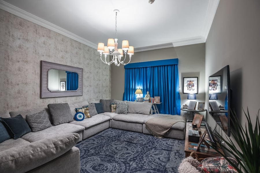 Palm Jumeirah Penthouse TV room