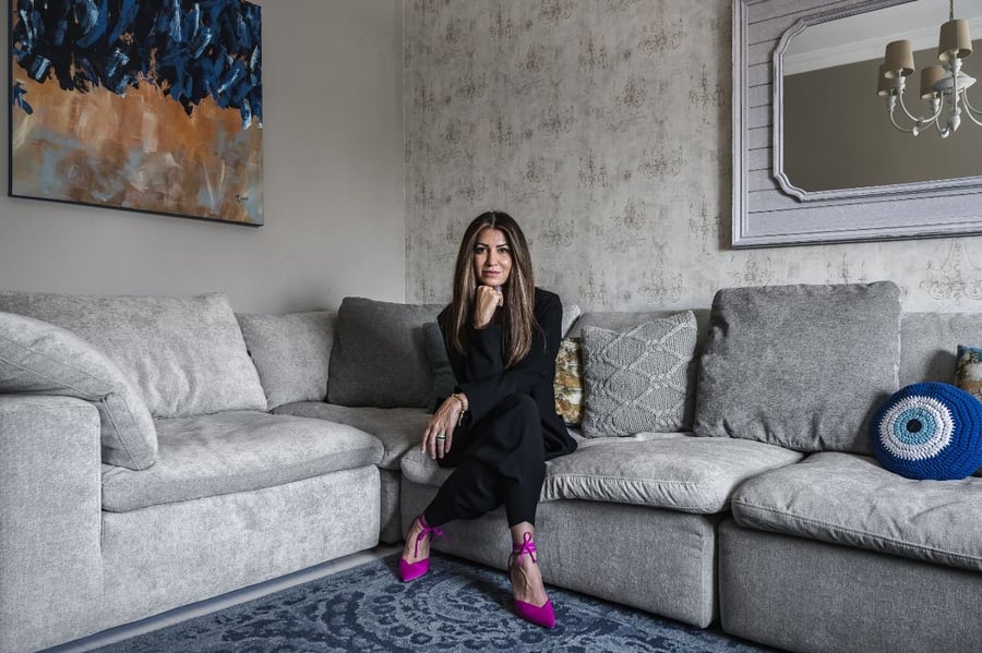 Palm Jumeirah Penthouse TV room