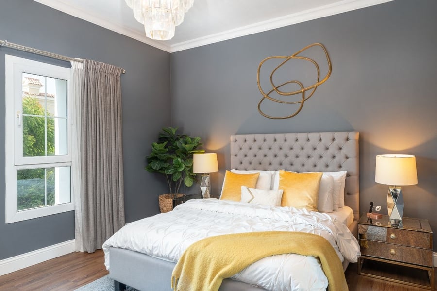 Arabian Ranches home bedroom LUXHABITAT